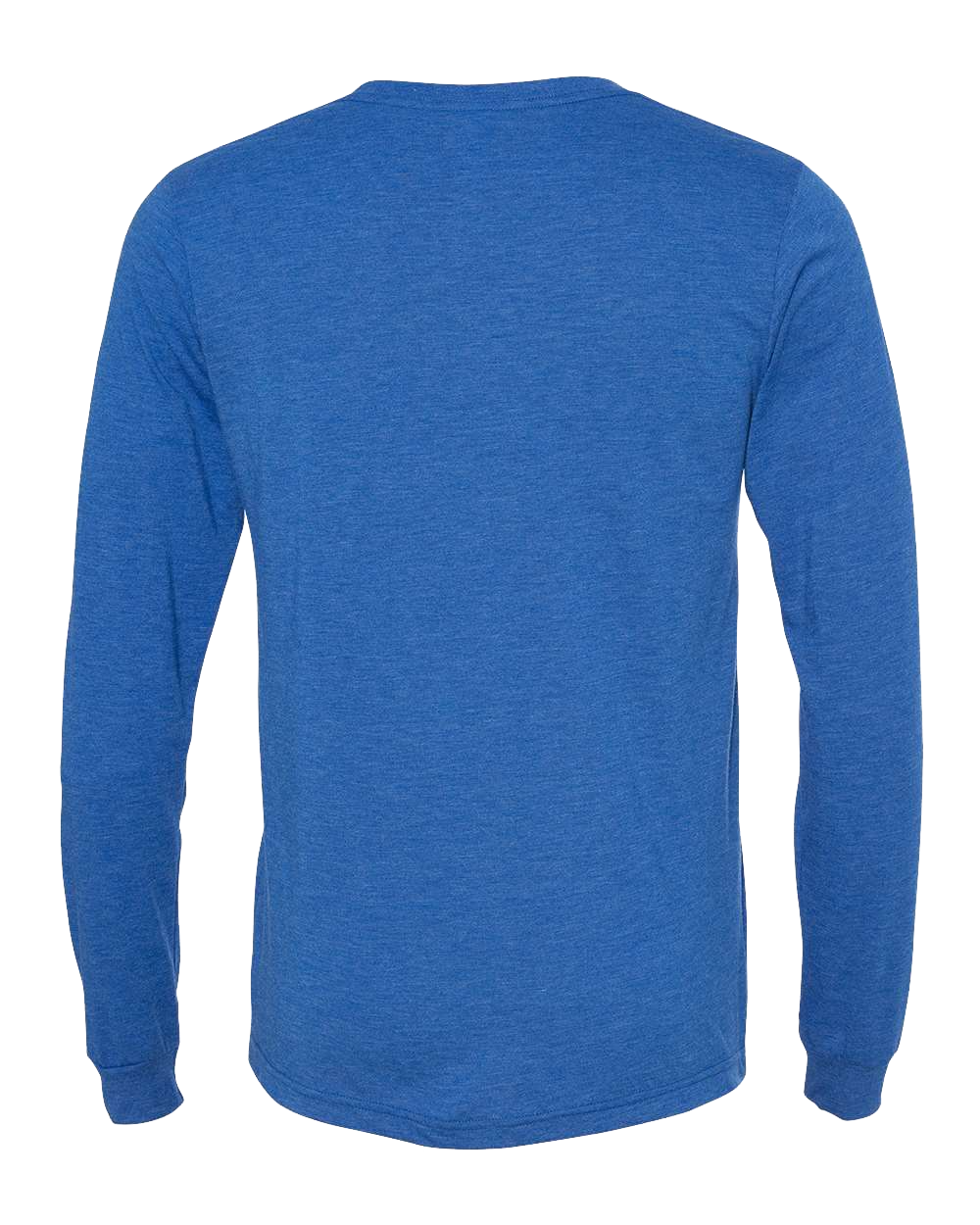 Tick Repellent Unisex Triblend Long Sleeve T-Shirt - Royal Blue
