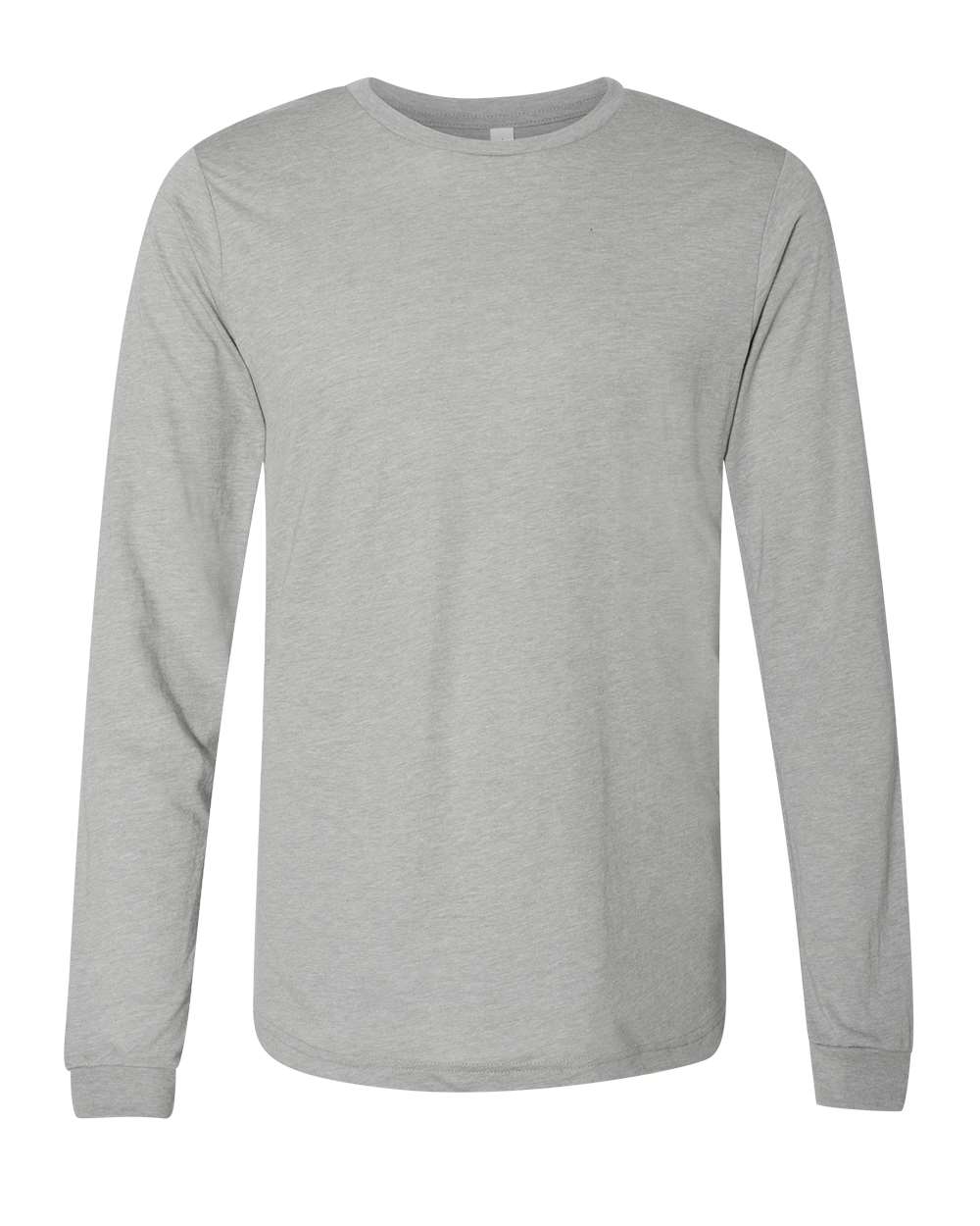 Tick Repellent Unisex Triblend Long Sleeve T-Shirt - Athletic Grey
