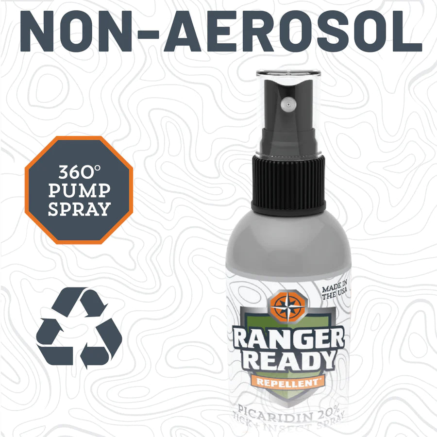 RANGER READY REPELLENT PUMP SPRAY | SCENT ZERO | 150ML | 5.0OZ