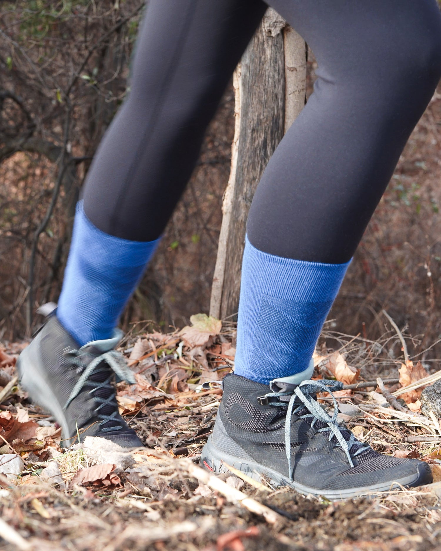 Recycled Polyester Tick Repellent Crew Socks