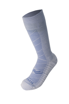 HYKER Apparel - Recycled Polyester Tick Repellent Crew Sock - Light Blue